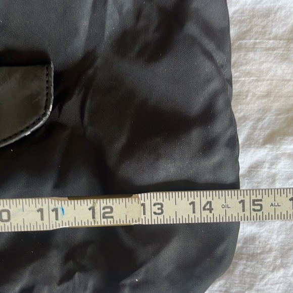 Kate Spade Black Canvas Bag with front closure pocket - Picture 11 of 16